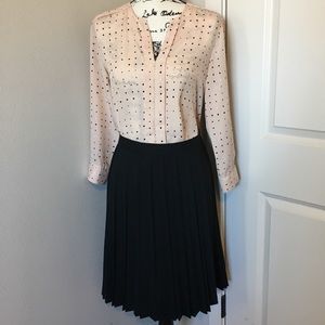 Ann Taylor Loft pleated skirt